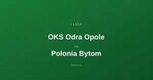 OKS Odra Opole - Polonia Bytom: Typy bukmacherskie
