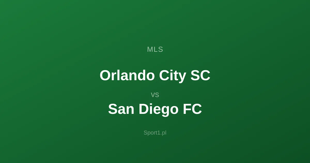 Orlando City SC - San Diego FC: Typy bukmacherskie