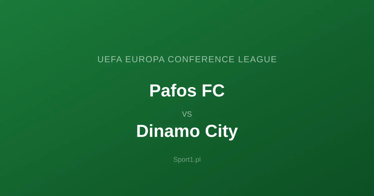 Pafos FC - Dinamo City: Typy bukmacherskie