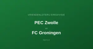 PEC Zwolle - FC Groningen: Typy bukmacherskie