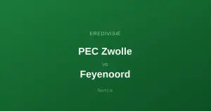 PEC Zwolle - Feyenoord: Typy bukmacherskie