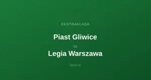 Piast Gliwice - Legia Warszawa: Typy bukmacherskie