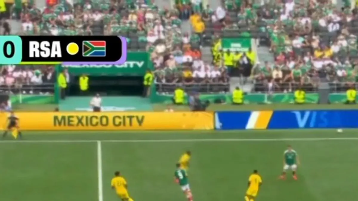 Pierwsza czerwona karta mundialu 2026 Yaya Sithole wyrzucony z boiska za faul. chyba nie ma wątpliwości? Transmisja onli