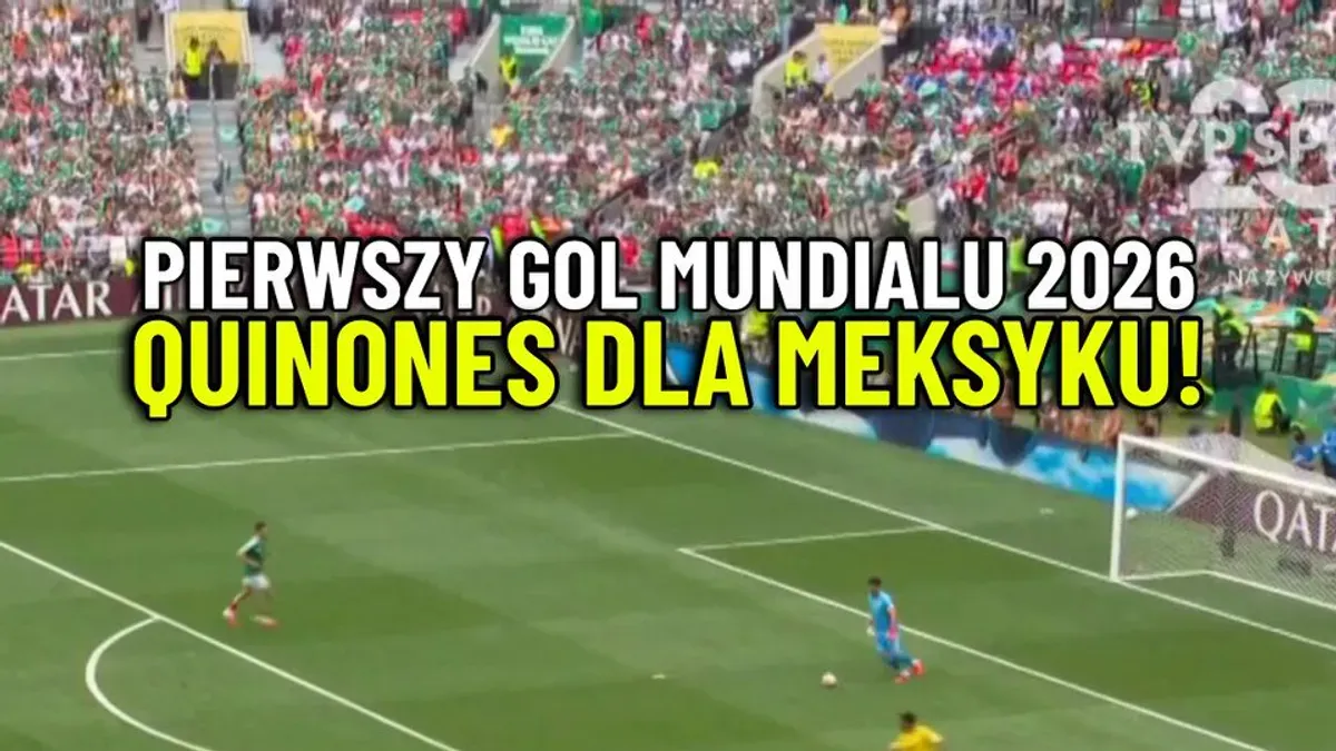 PIERWSZY GOL MUNDIALU 2026! Julian Quinones otwiera wynik meczu z RPA