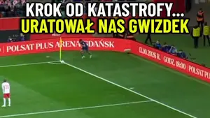 Piłka wpadła do siatki, ale na szczęście sędziowie zauważyli faul na Marcinie Bułce!