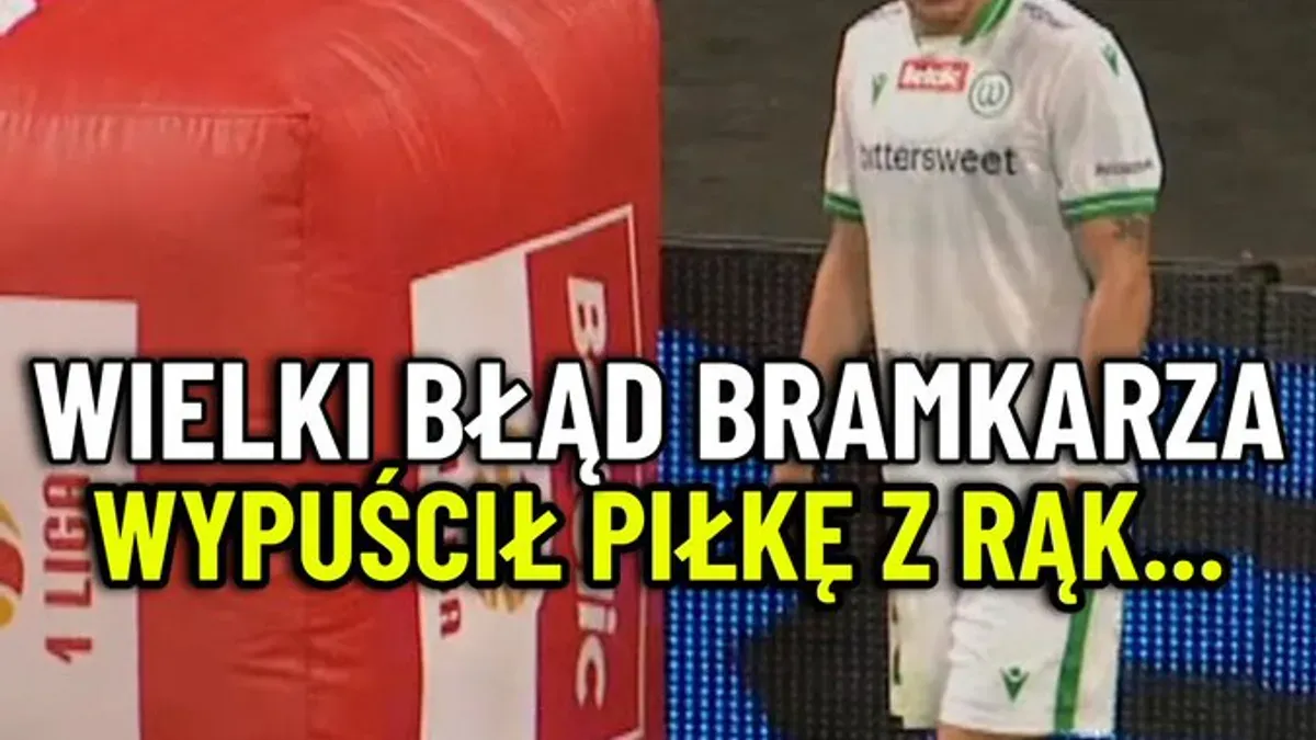 Po pierwszej połowie Warta Poznań prowadzi z Lechią Gdańsk aż 3:0 Trzecia bramka dla Warty padła w kuriozalnych okoliczn