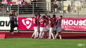 Pogoń Grodzisk Mazowiecki - ŁKS Łódź I Liga - skrót meczu