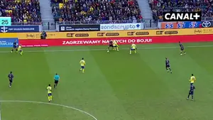 Pogoń prowadzi z Arką! Świetna akcja Portowców zakończona golem Mukairu! Transmisja: