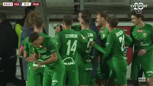 Pogoń Siedlce - Puszcza Niepołomice I Liga - skrót meczu