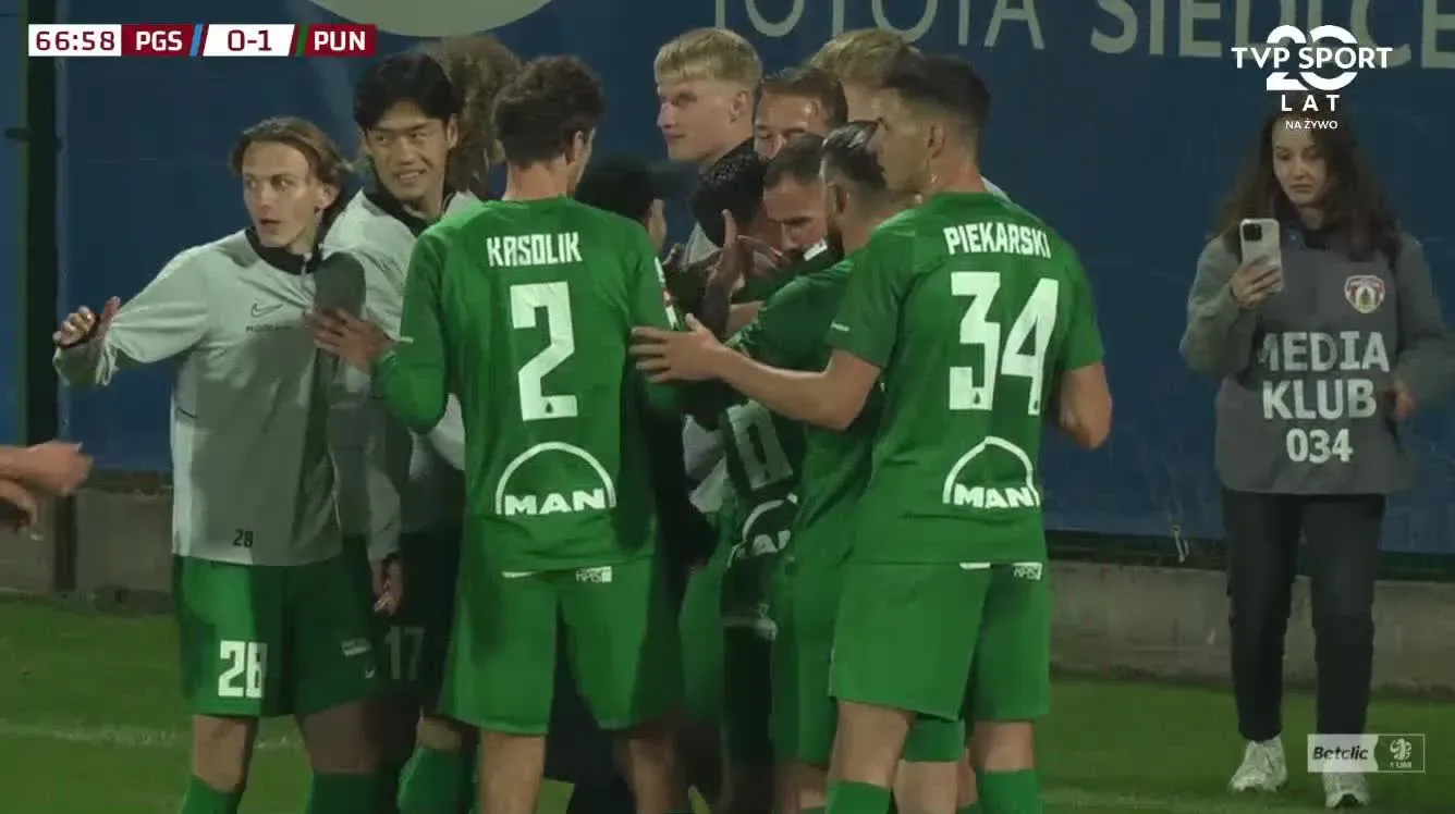 Pogoń Siedlce 0-2 Puszcza Niepołomice