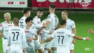 Pogoń Siedlce 0-3 Stal Rzeszów Uladzislau Krasouski