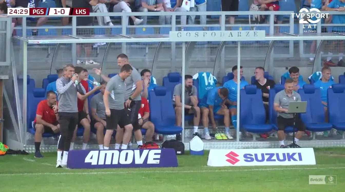 Pogoń Siedlce 1-0 ŁKS Łódź