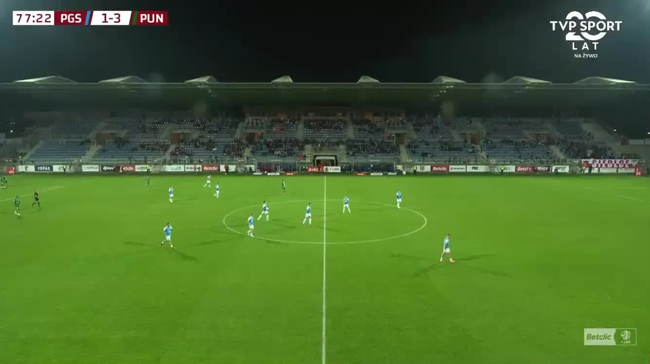 Pogoń Siedlce 1-3 Puszcza Niepołomice