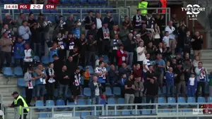 Pogoń Siedlce - Stal Mielec I Liga - skrót meczu