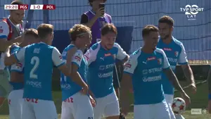 Pogoń Siedlce - Polonia Warszawa I Liga - skrót meczu