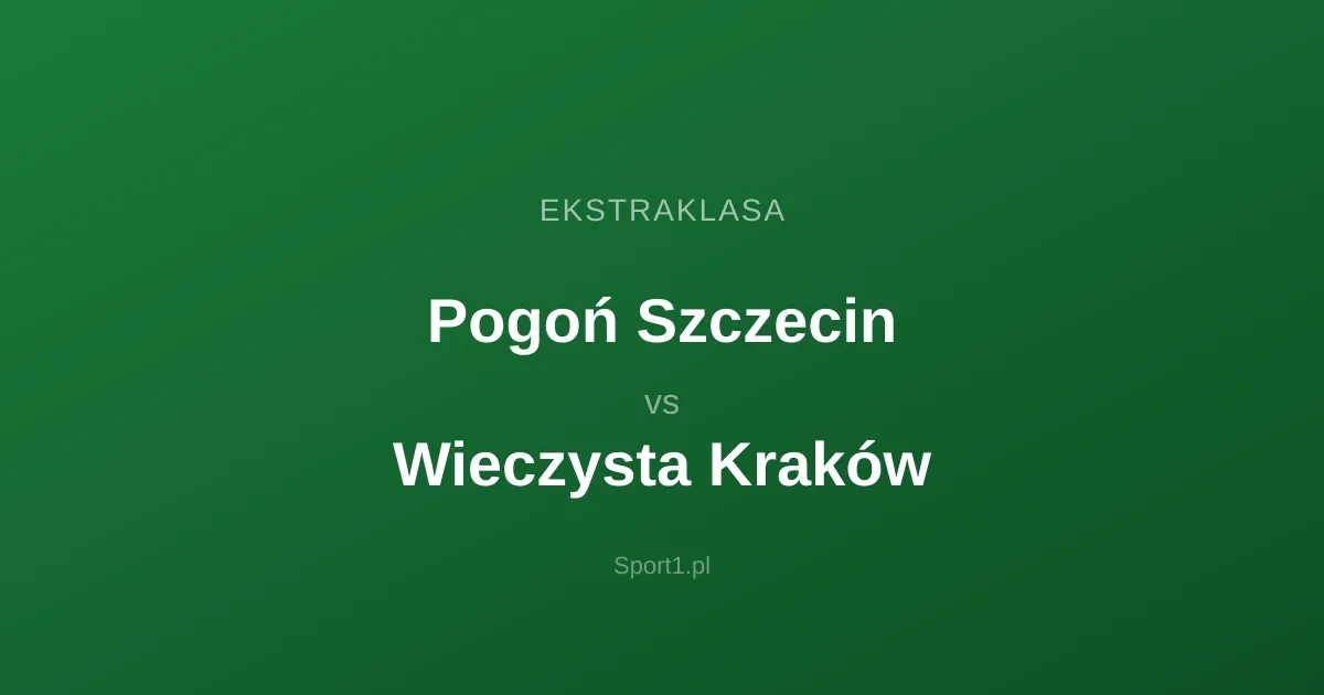 Pogoń Szczecin - Wieczysta Kraków: Typy bukmacherskie