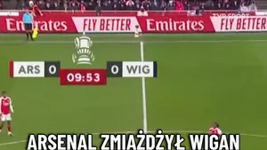 Pogrom w Pucharze Anglii. W meczu czwartej rundy piłkarze Arsenalu pewnie wygrali na własnym terenie z Wigan Athletic 4: