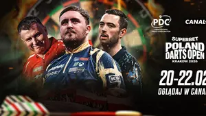 Poland Darts Open 2026: Gdzie oglądać za darmo? Transmisja online (20–22 lutego 2026)