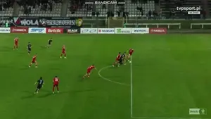Polonia Warszawa - Miedź Legnica I liga - skrót meczu