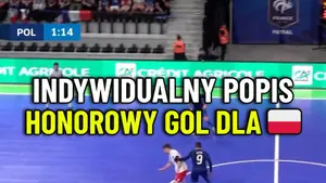 Polska przegrała w towarzyskim meczu z Francją 1:4. Honorowego gola dla naszej reprezentacji strzelił Paweł Kaniewski.