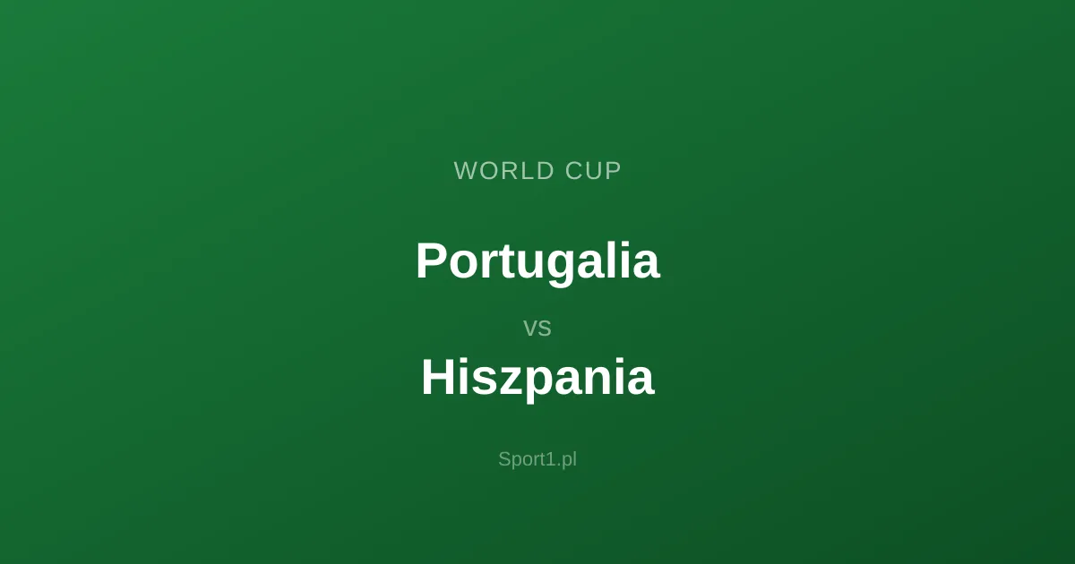 Portugalia - Hiszpania: Typy bukmacherskie