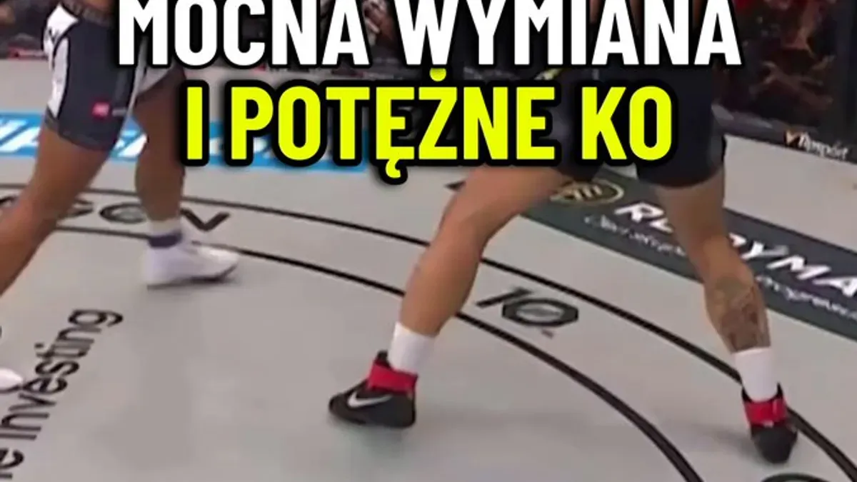 Potężny nokaut na gali MMA Oktagon 93! Robin Fosum pokonał Dustina Rabiegę