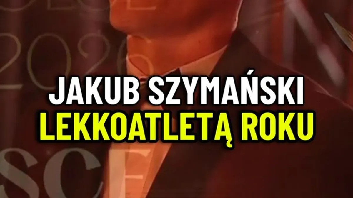 Poznaliśmy również lekkoatletę roku, został nim Jakub Szymański. Gala orlen złote kolce 2026