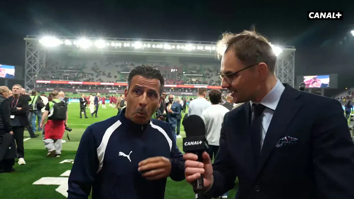 Przed meczem legend w Metz Rafał Dębiński miał okazję porozmawiać z jedną z nich - Ludovikiem Giuly’m!