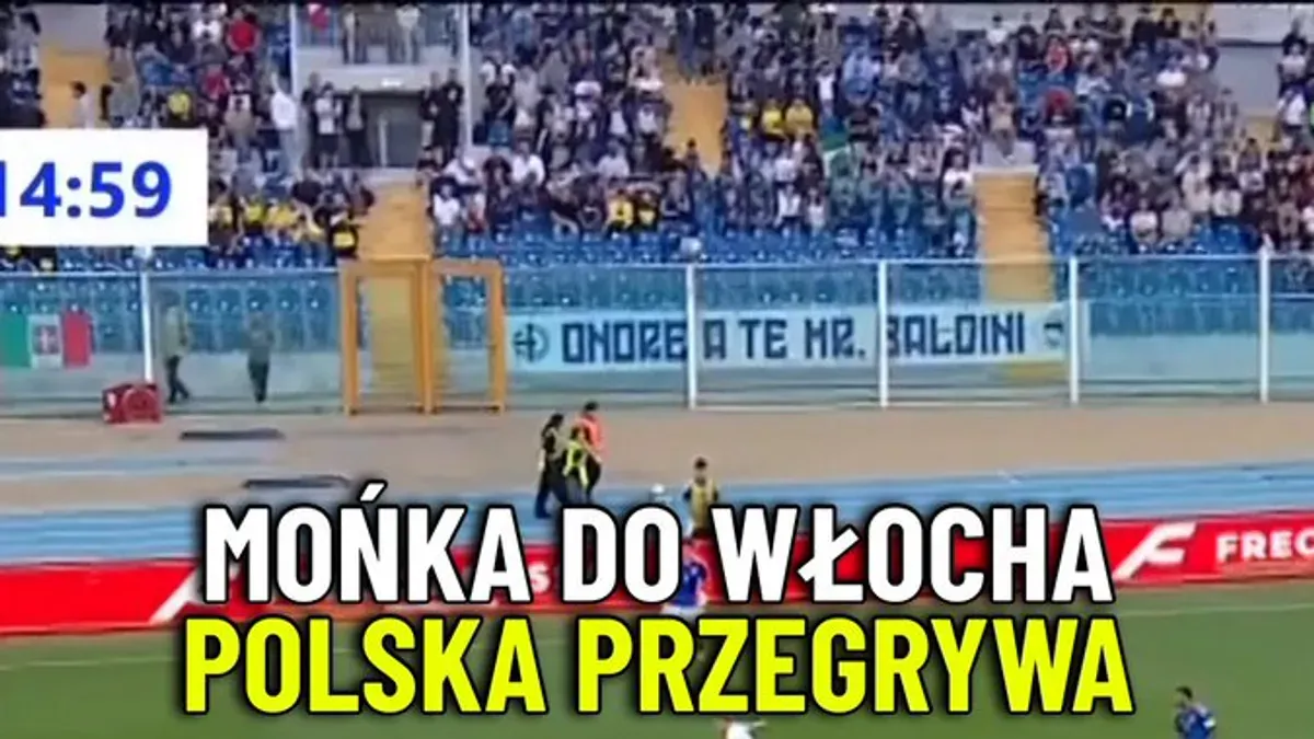 Przegrywamy z włochami.