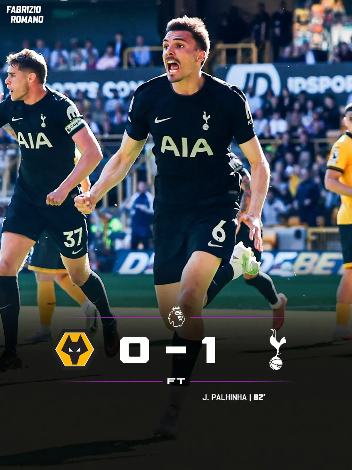 Przełamanie Tottenhamu stało się faktem. Wolves o krok od katastrofy