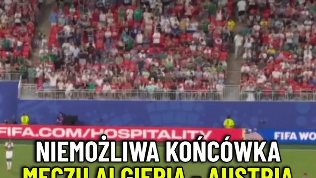 Przeżyjmy to jeszcze raz! FENOMENALNA końcówka meczu Algieria vs Austria! Skrót meczu