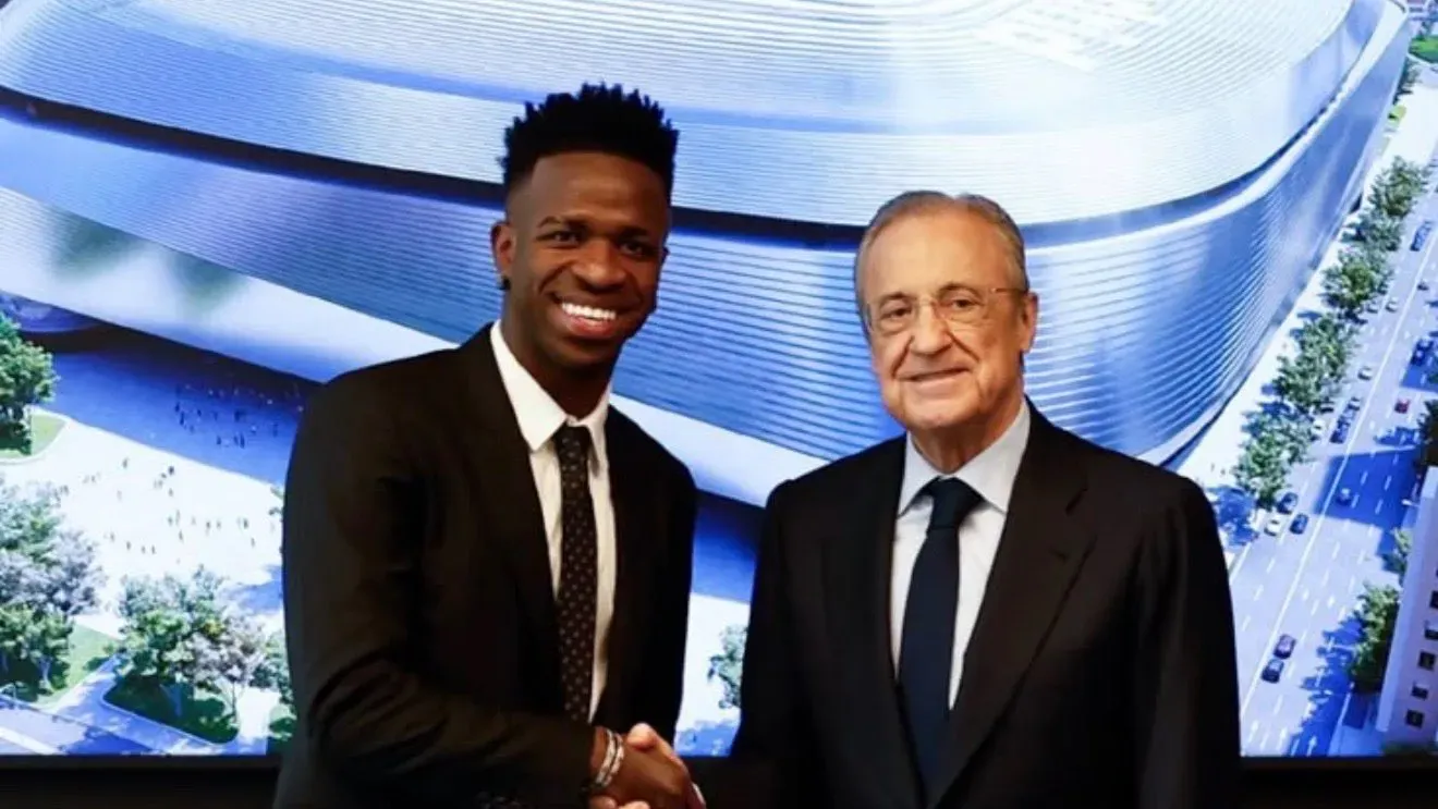 Przyszłość Viniciusa Juniora wyjaśniona. Florentino Perez zabrał głos w sprawie gwiazdy