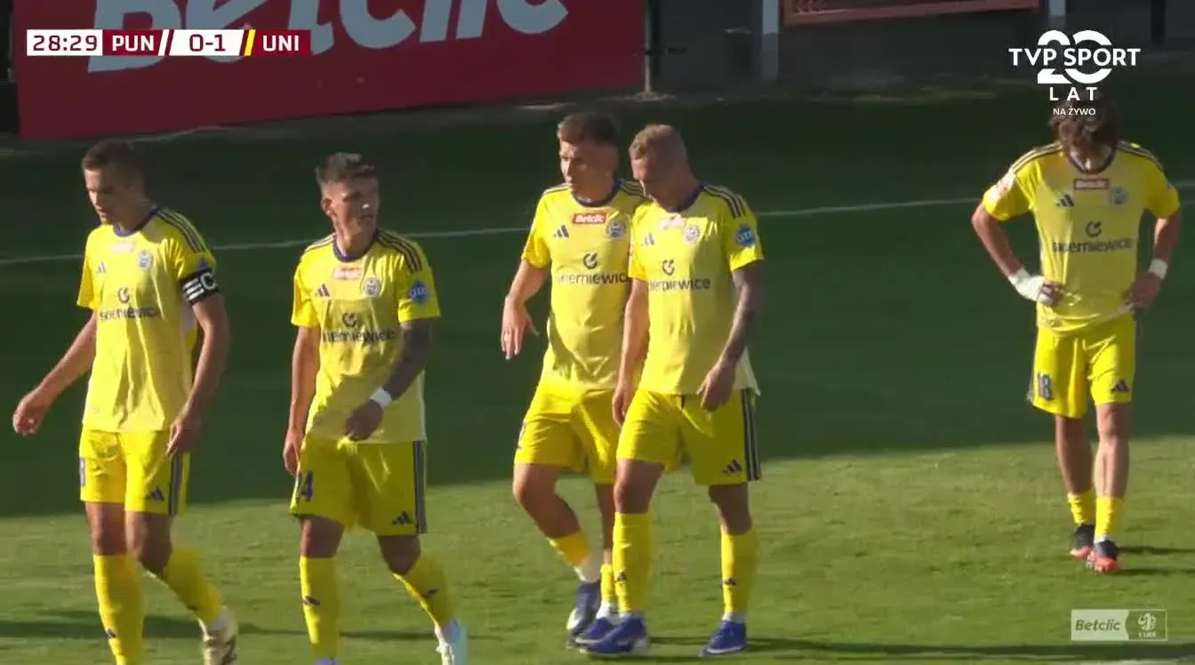 Puszcza Niepołomice 0-1 Unia Skierniewice