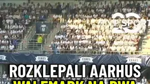 Pyk, pyk, pyk i gol Patrika Walemarka dla Lecha Poznań! Mistrzowie Polski prowadzą do przerwy w wyjazdowym meczu z Aarhu