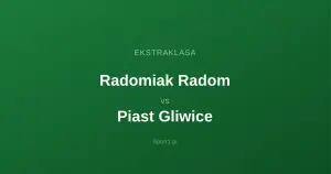 Radomiak Radom - Piast Gliwice: Typy bukmacherskie