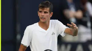 Rafael Jódar traci panowanie na US Open. Ostra reakcja na pytanie o kontrowersję
