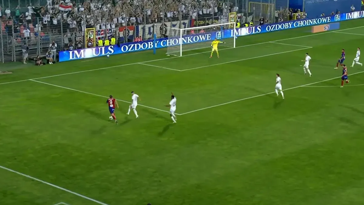 Raków Częstochowa – Hajduk Split skrót meczu. Pięć goli i dogrywka, Raków odpada [WIDEO] 27.08.2026