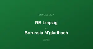 RB Leipzig - Borussia M'gladbach: Typy bukmacherskie