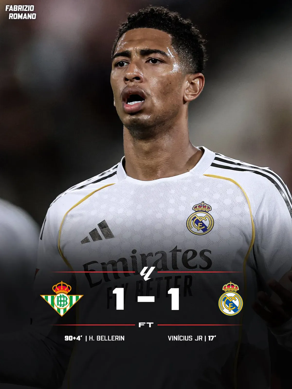 Real Madryt traci punkty w Sewilli. Betis zatrzymał faworyta na Estadio de la Cartuja
