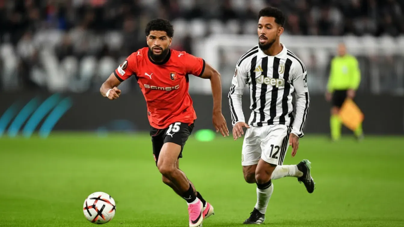 Rennes zremisowało z Juventusem 2:2. Nagida i Al-Tamari błyszczeli