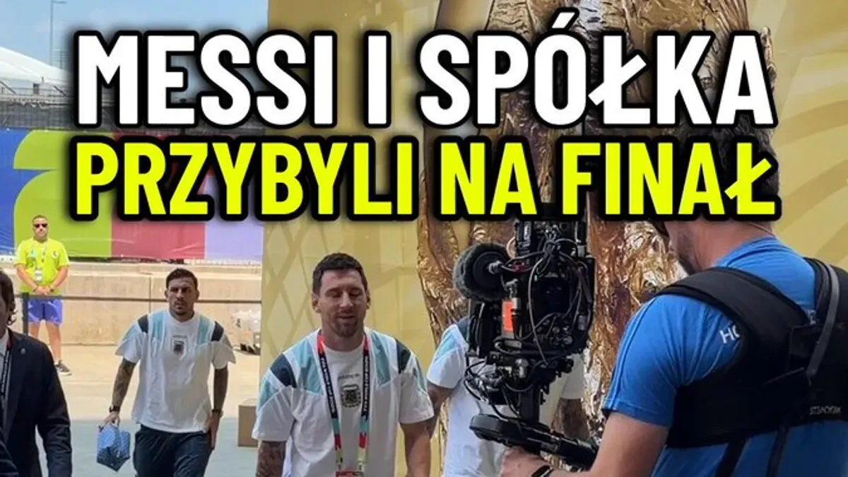Reprezentacja Argentyny dotarła na stadion. Trwa odliczanie do meczu