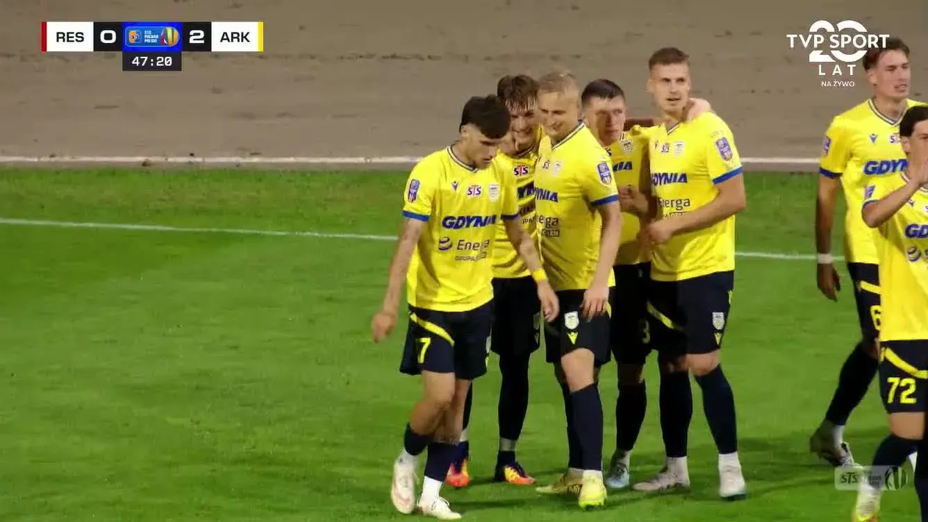 Resovia Rzeszów 0-2 MZKS Arka Gdynia