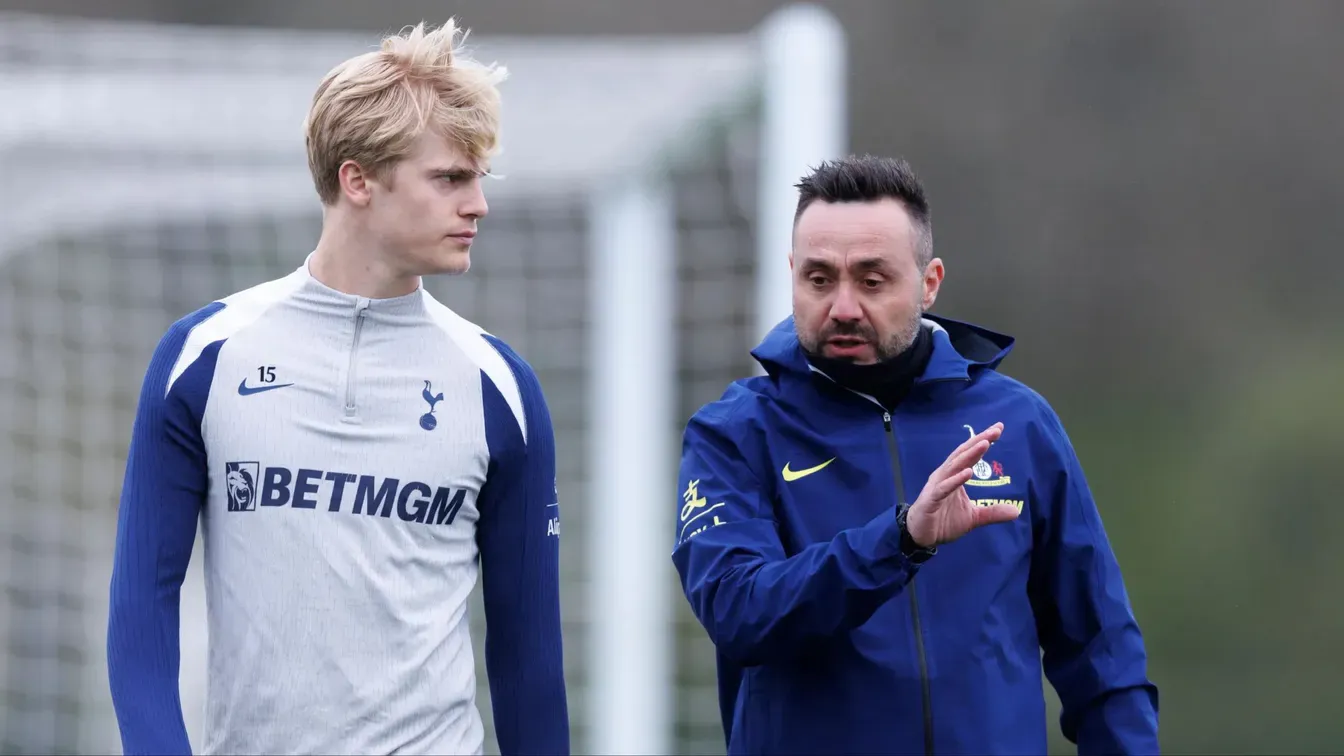 Roberto De Zerbi uciął spekulacje. Lucas Bergvall podjął decyzję w sprawie przyszłości