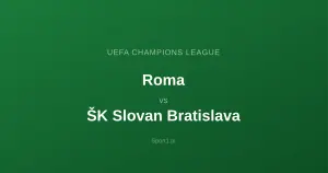 AS Roma - ŠK Slovan Bratislava: Typy bukmacherskie