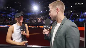 Rozmowa z Igą Świątek na gorąco po meczu!
