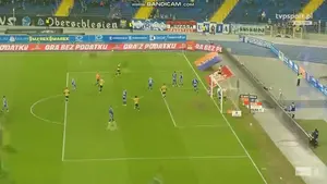 Ruch Chorzów - Polonia Warszawa I liga - skrót meczu