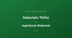 Saburtalo Tbilisi - Jagiellonia Białystok: Typy bukmacherskie