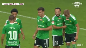 Sandecja Nowy Sącz - Górnik Łęczna II Liga - skrót meczu