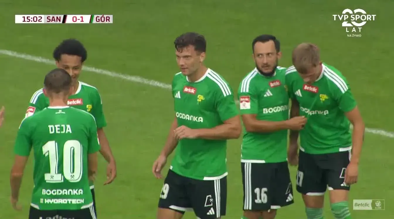 Sandecja Nowy Sącz 0-1 Górnik Łęczna