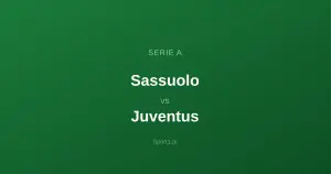 Sassuolo - Juventus Turyn: Typy bukmacherskie